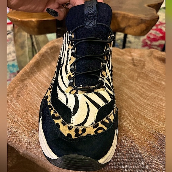 Mark Nason Mixed Fur Print Griller Sneaker - Picture 6 of 11